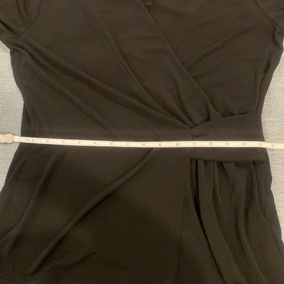 New Directions Black Sz S Top w/3/4 sleeves - Picture 4 of 6